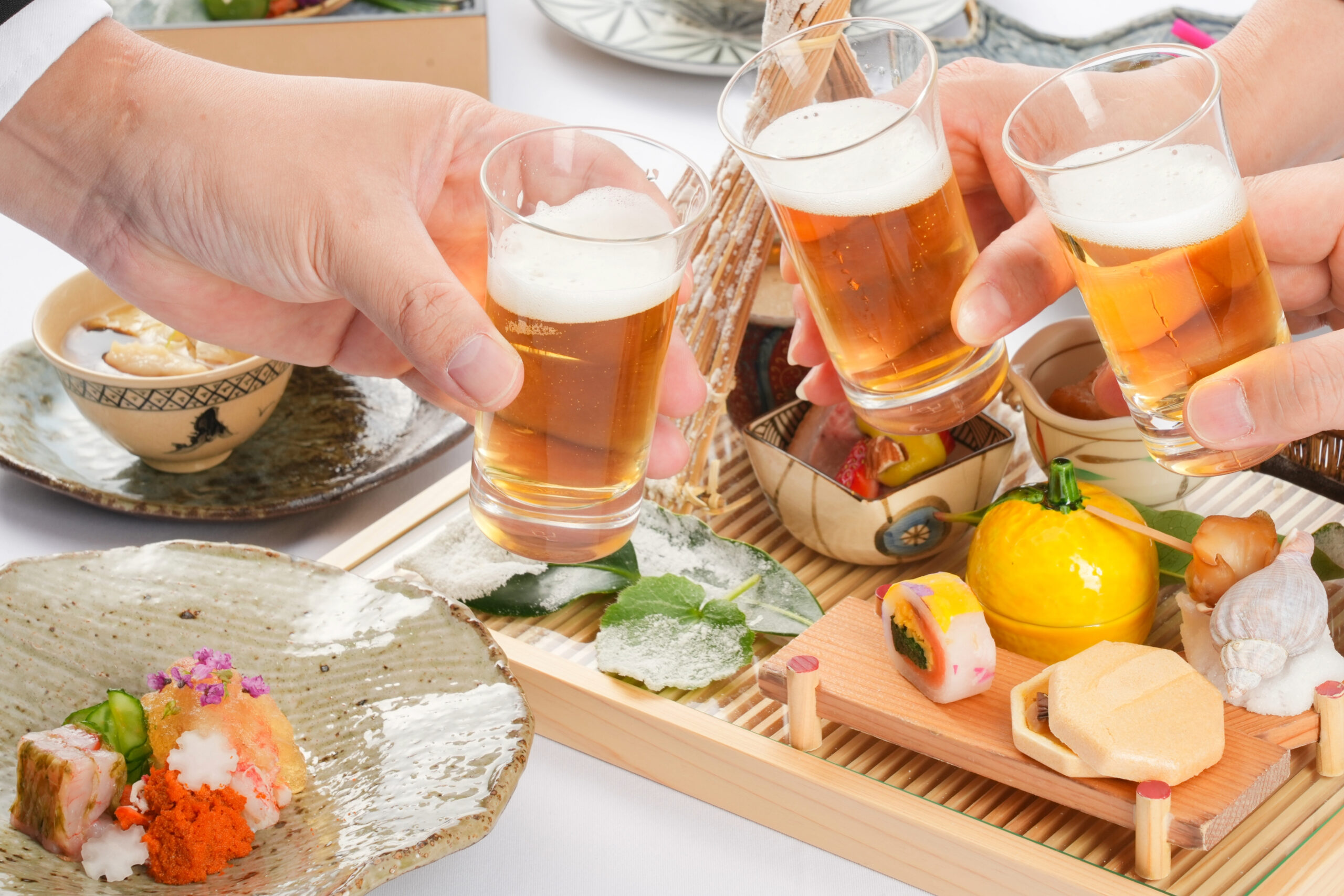 接待を兼ねた忘年会・新年会の懐石コース