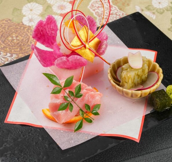 昼懐石「慶祝」の料理(池袋・天空の庭 星のなる木)