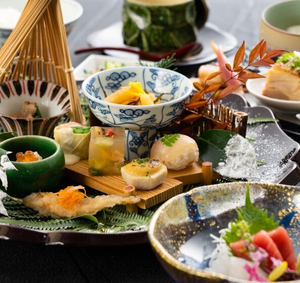 昼懐石「蒼穹」の料理(池袋・天空の庭 星のなる木)