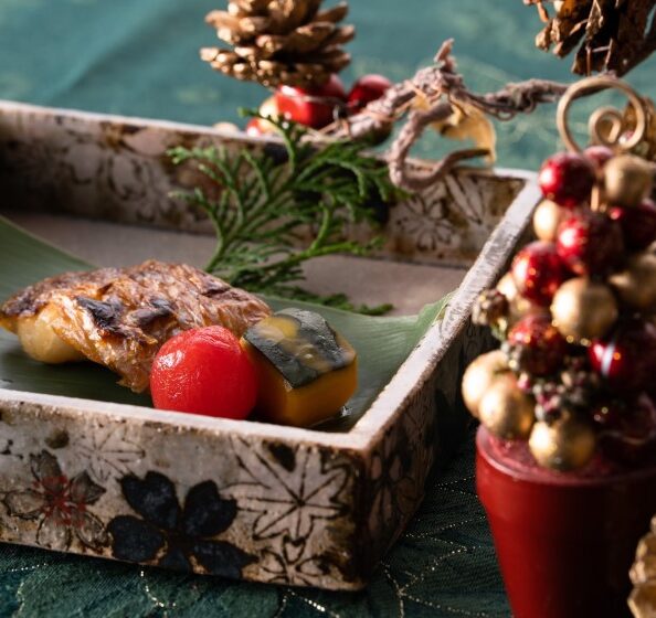 クリスマス懐石「満天」の料理