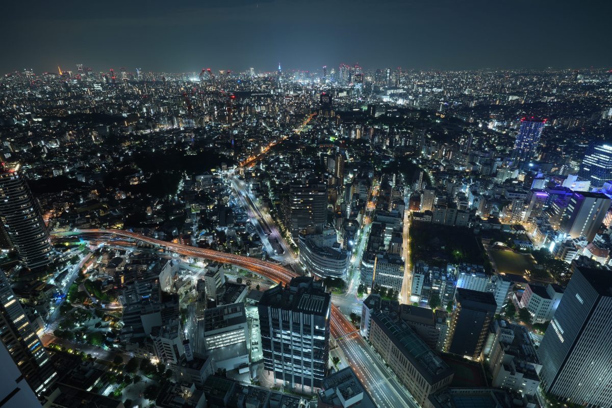 夜景の写真