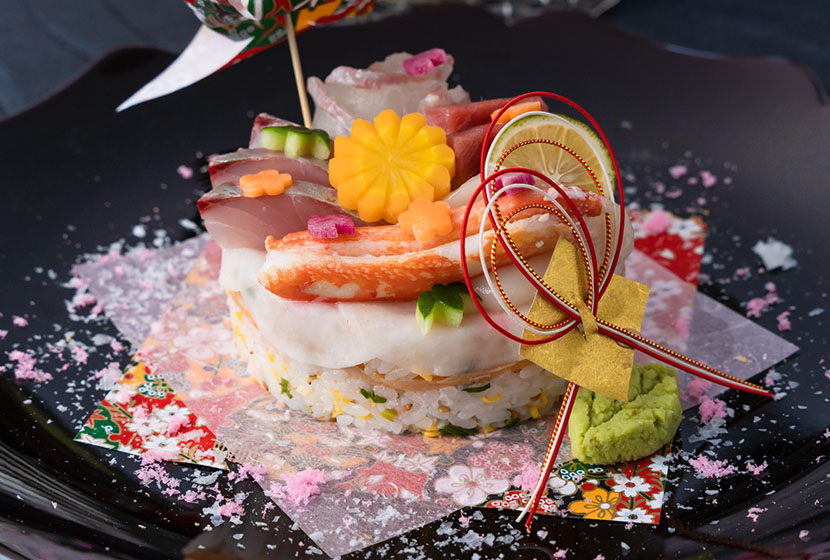 お祝いにおすすめ 寿司ケーキ付き 祝賀プラン 横浜 星のなる木